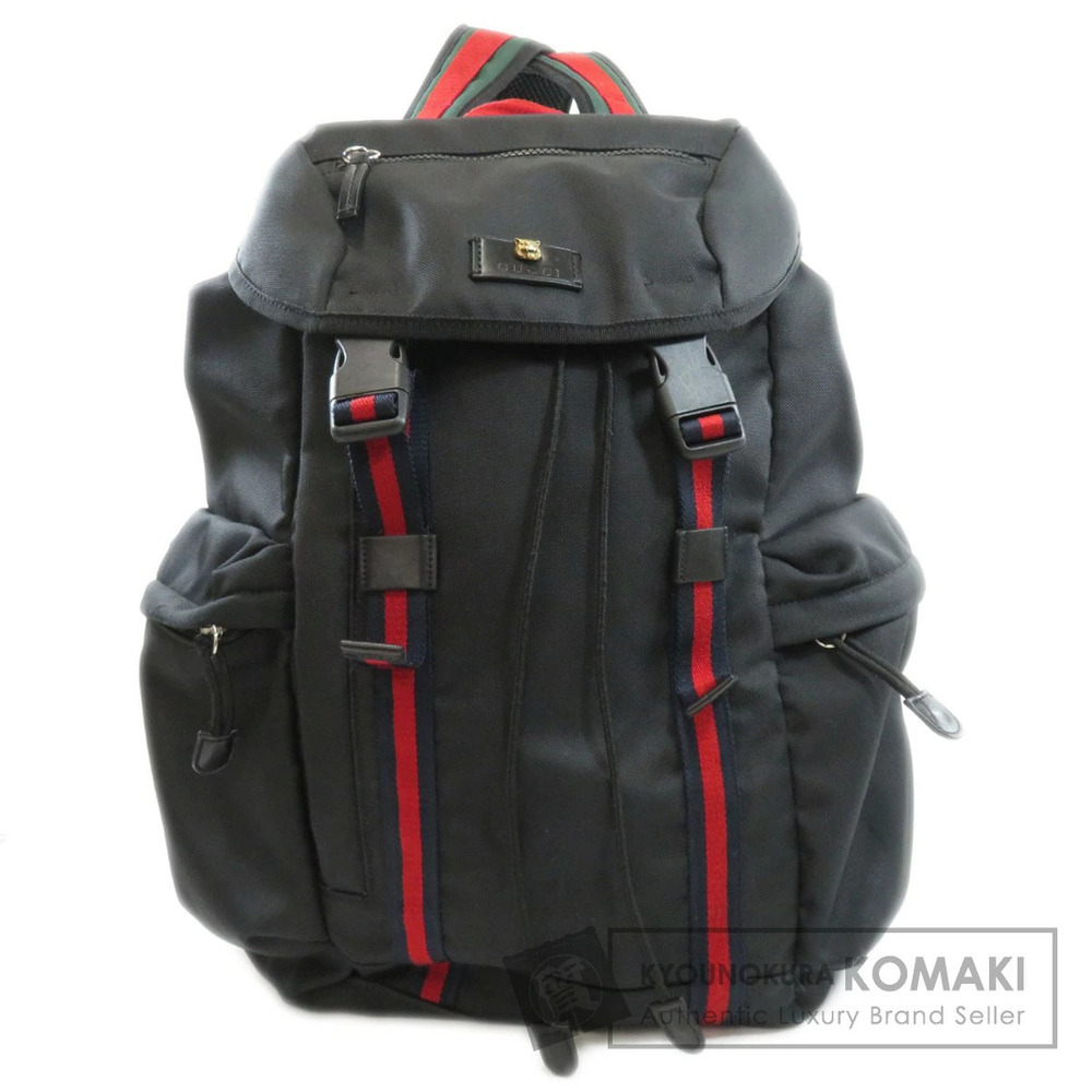 Gucci Logo Motif Backpack Rucksack Daypack